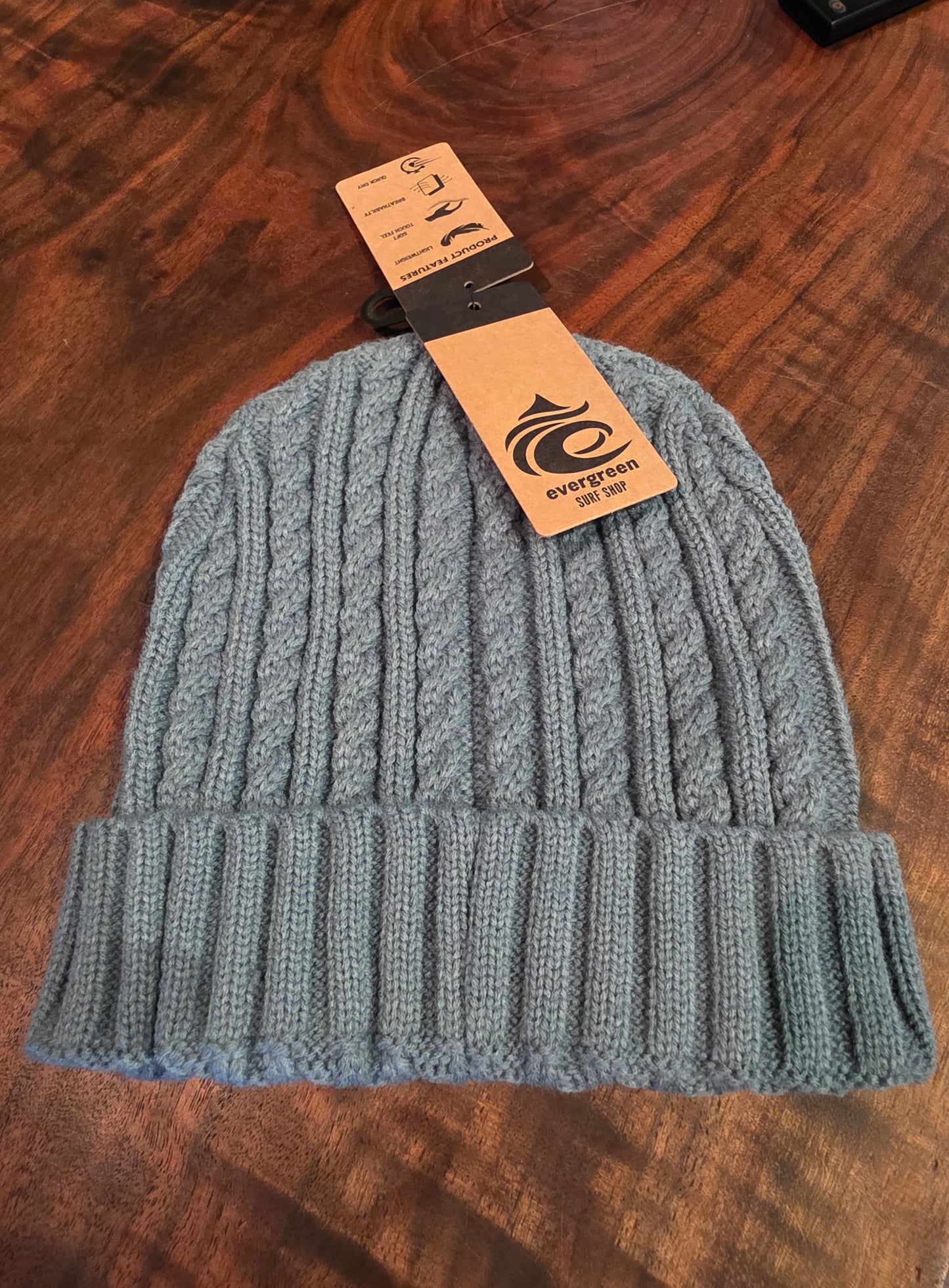 Evergreen Surf Beanie "Salt"