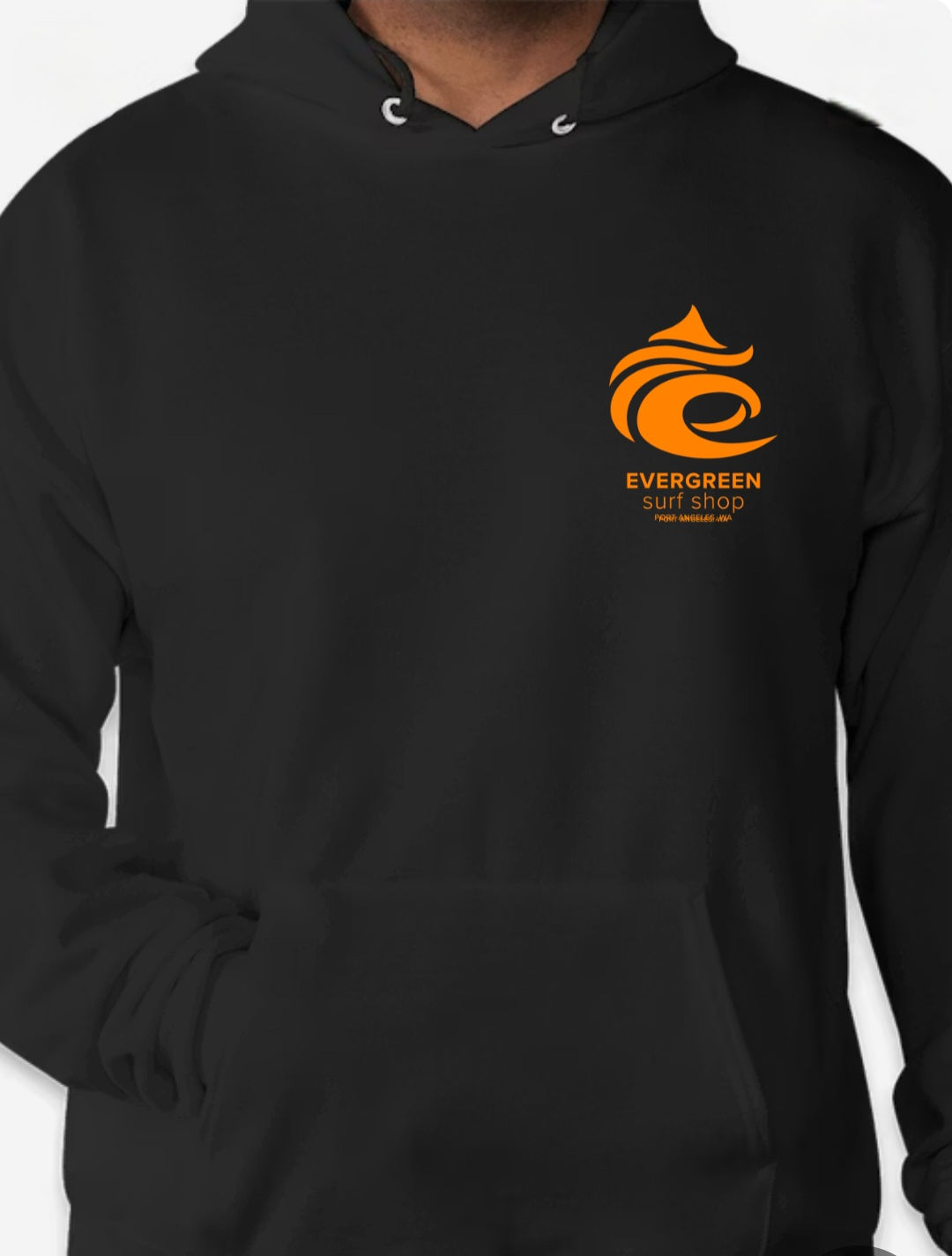 Evergreen Surf Shop Hoodie (black)